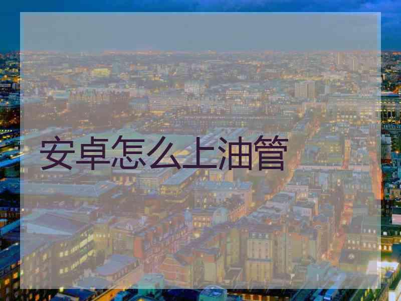 安卓怎么上油管 安卓怎么上油管
