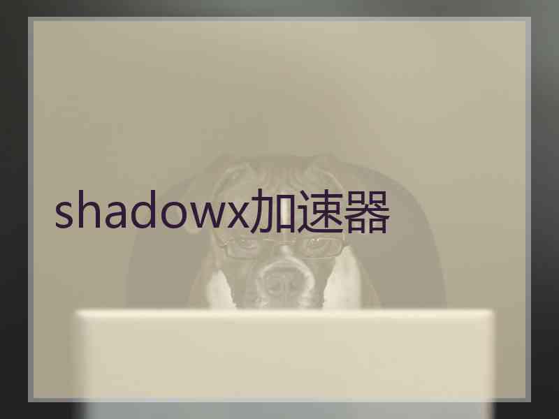 shadowx加速器