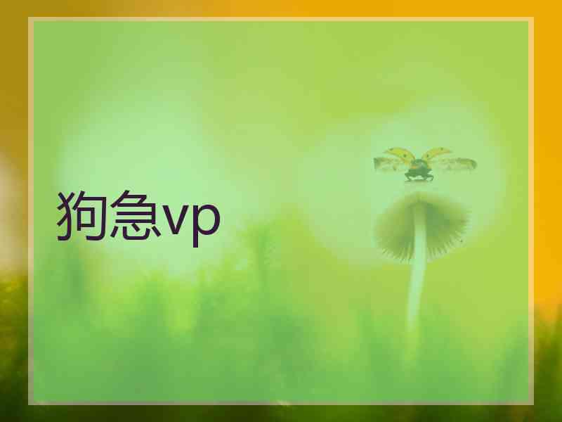 狗急vp