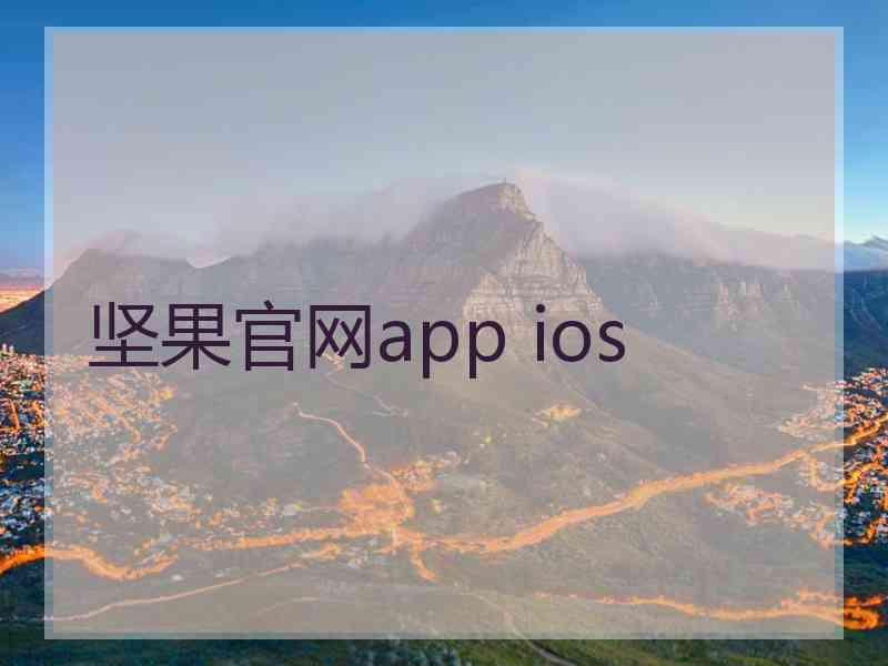 坚果官网app ios