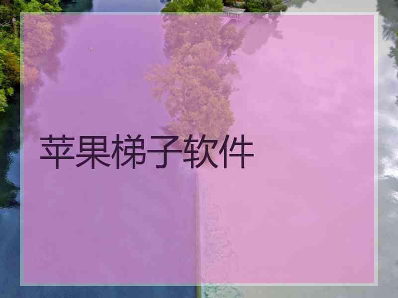 苹果梯子软件