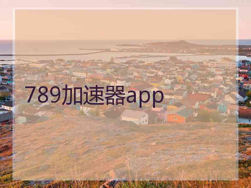 789加速器app