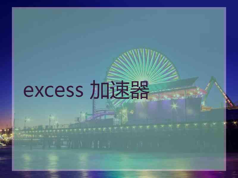 excess 加速器